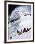 Tents on Southside of Everest, Nepal-Michael Brown-Framed Premium Photographic Print