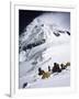 Tents on Southside of Everest, Nepal-Michael Brown-Framed Premium Photographic Print