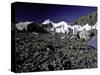 Tents, Tibet-Michael Brown-Stretched Canvas