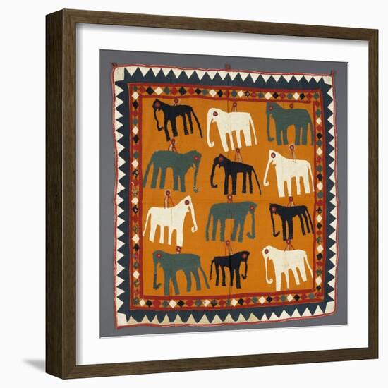 Tenture de cérémonie (chakla)-null-Framed Giclee Print