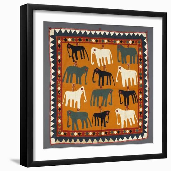 Tenture de cérémonie (chakla)-null-Framed Giclee Print