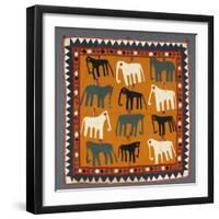 Tenture de cérémonie (chakla)-null-Framed Giclee Print