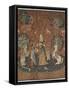 Tenture de la Dame à la Licorne : l'Odorat-null-Framed Stretched Canvas