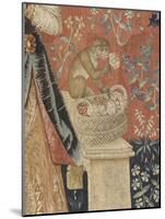 Tenture de la Dame à la Licorne : l'Odorat-null-Mounted Giclee Print