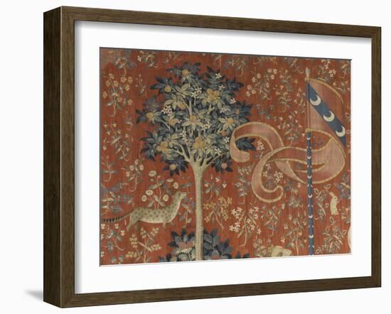 Tenture de la Dame à la Licorne : Le Goût-null-Framed Giclee Print