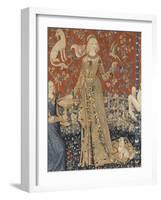 Tenture de la Dame à la Licorne : Le Goût-null-Framed Giclee Print