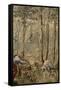 Tenture des Chasses de Maximilien : le mois d'août ou le Limier (fragment)-null-Framed Stretched Canvas