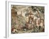 Tenture du prince chinois : "le voyage de l'Empereur"-Guy-Louis Vernansal-Framed Giclee Print