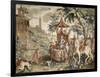 Tenture du prince chinois : "le voyage de l'Empereur"-Guy-Louis Vernansal-Framed Giclee Print