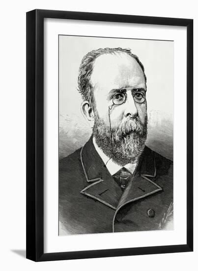 Teodoro Llorente Olivares (1836-1911), Spanish Writer-Arturo Carretero y Sánchez-Framed Giclee Print