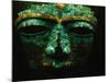 Teotihuacan Mosaic Sculpture Mask-Randy Faris-Mounted Photographic Print