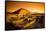 Teotihuacan's Pyramid of the Sun-Randy Faris-Framed Stretched Canvas