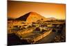 Teotihuacan's Pyramid of the Sun-Randy Faris-Mounted Photographic Print