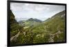 Tepee village on the Klewenalp with basin Ried (village) in Switzerland-Rasmus Kaessmann-Framed Photographic Print