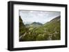 Tepee village on the Klewenalp with basin Ried (village) in Switzerland-Rasmus Kaessmann-Framed Photographic Print