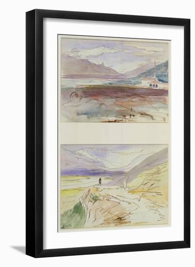 Tepelene, 1857-Edward Lear-Framed Giclee Print