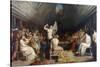 Tepidarium, 1853-Theodore Chasseriau-Stretched Canvas