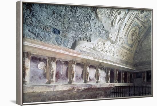 Tepidarium, Forum Baths, Pompeii-null-Framed Photographic Print