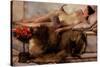 Tepidarium-Sir Lawrence Alma-Tadema-Stretched Canvas
