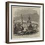 Teplitz, Bohemia, Lately Visited by the King and Queen of Sweden-null-Framed Giclee Print