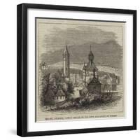 Teplitz, Bohemia, Lately Visited by the King and Queen of Sweden-null-Framed Giclee Print