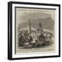 Teplitz, Bohemia, Lately Visited by the King and Queen of Sweden-null-Framed Giclee Print