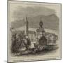 Teplitz, Bohemia, Lately Visited by the King and Queen of Sweden-null-Mounted Giclee Print