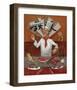 Teppan, Japanese Chef-John Howard-Framed Giclee Print