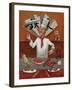 Teppan, Japanese Chef-John Howard-Framed Giclee Print