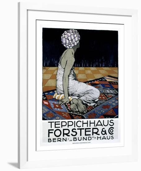 Teppichhaus Forster & Co-Burkhard Mangold-Framed Art Print