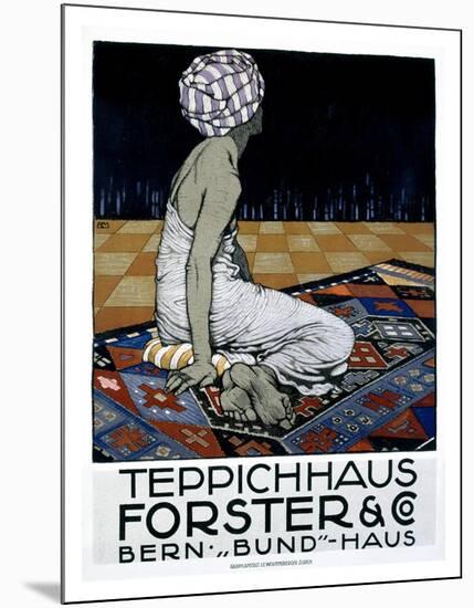 Teppichhaus Forster & Co-Burkhard Mangold-Mounted Art Print