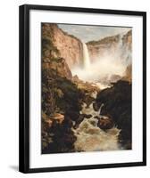 Tequendama Falls, near Bogota, New Granada-Frederic Edwin Church-Framed Premium Giclee Print