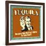 Tequila! Because Your Bed Isn't Going to Spin Itself!-Retrospoofs-Framed Premium Giclee Print