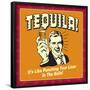 Tequila Punching Liver-Retrospoofs-Framed Poster