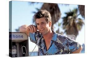 TEQUILA SUNRISE, 1988 directed by ROBERT TOWNE Mel Gibson (photo)-null-Stretched Canvas
