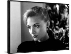 TEQUILA SUNRISE, 1988 directed by ROBERT TOWNE Michelle Pfeiffer (b/w photo)-null-Framed Photo