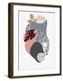 Terazzo Amoebe 2-Design Fabrikken-Framed Art Print