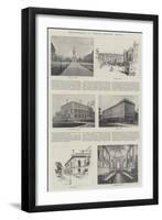 Tercentenary of Trinity College, Dublin-null-Framed Premium Giclee Print