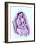 Teresa & Maria Milanollo-Josef Kriehuber-Framed Giclee Print