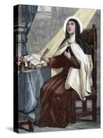 Teresa of Avila (1515-1582). Religious Reformer of the Carmelite Order by Capuz-Prisma Archivo-Stretched Canvas