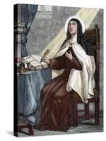 Teresa of Avila (1515-1582). Religious Reformer of the Carmelite Order by Capuz-Prisma Archivo-Stretched Canvas