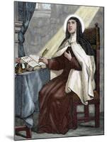 Teresa of Avila (1515-1582). Religious Reformer of the Carmelite Order by Capuz-Prisma Archivo-Mounted Photographic Print