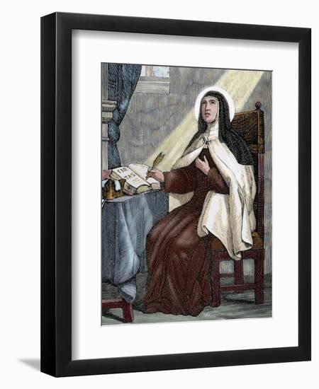 Teresa of Avila (1515-1582). Religious Reformer of the Carmelite Order by Capuz-Prisma Archivo-Framed Photographic Print