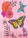 Butterfly Garden III-Teresa Woo-Art Print