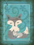 Rustic Woodland Owl-Teresa Woo-Art Print