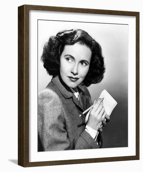 Teresa Wright, The Trouble with Women (1947)-null-Framed Photo