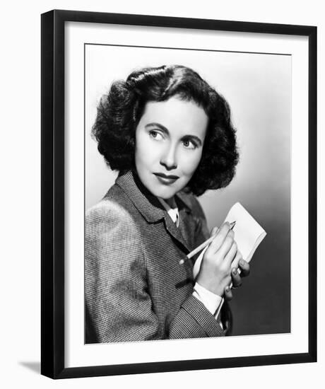 Teresa Wright, The Trouble with Women (1947)-null-Framed Photo