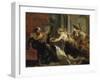 Tereus Confronted with the Head of His Son Itys, 1636-1638-Peter Paul Rubens-Framed Giclee Print