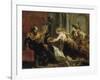 Tereus Confronted with the Head of His Son Itys, 1636-1638-Peter Paul Rubens-Framed Giclee Print