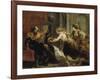 Tereus Confronted with the Head of His Son Itys, 1636-1638-Peter Paul Rubens-Framed Giclee Print